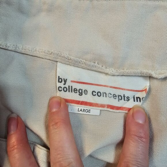 Vintage 90s Boston Red Sox Cooperstown Baseball Jersey L Cream Patch Embroidered - Picture 3 of 11